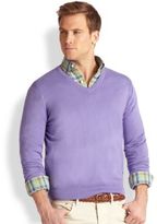 Thumbnail for your product : Polo Ralph Lauren Cotton-Cashmere V-Neck Sweater