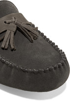 Thumbnail for your product : Australia Luxe Collective Patrese shearling-lined suede moccasins