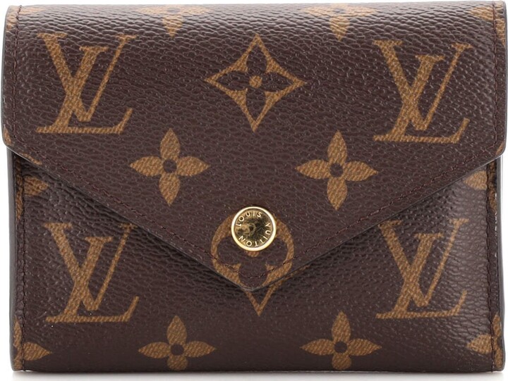 Used Louis Vuitton monogram victorine wallet - LEATHER