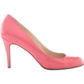 Christian Louboutin Simple pump Pink Patent leather Heels