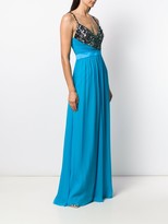 Thumbnail for your product : Pucci Sequinned Neckline Long Dress