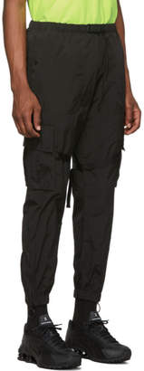 Off-White Black and White Parachute Cargo Pants