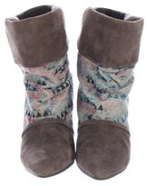 Thumbnail for your product : Isabel Marant Suede Wedge Boots