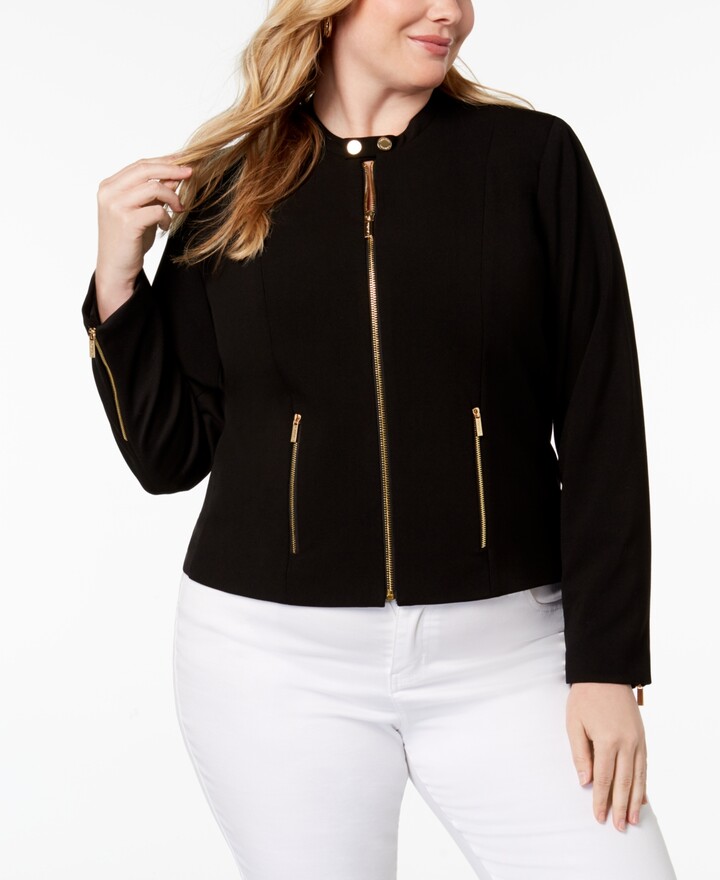 calvin klein zip up jacket