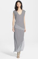 Thumbnail for your product : Haute Hippie Mixed Stripe Jersey Gown