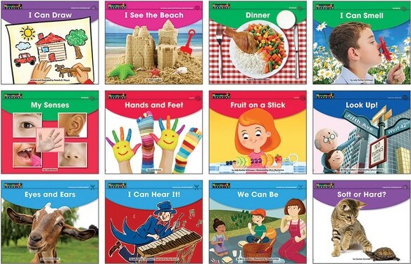 Newmark Learning NewmarkLearningEarlyRisingReadersMyFiveSensesThemeSet