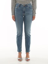 Thumbnail for your product : J Brand Ruby Straight-Leg Cropped Jeans