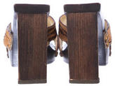 Thumbnail for your product : Sonia Rykiel Ponyhair Sandals