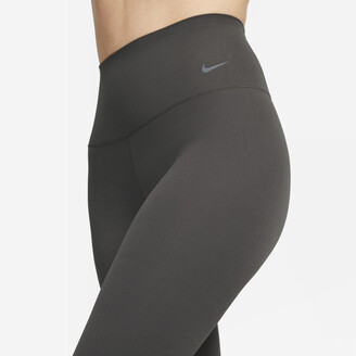 Nike Women's Zenvy Gentle-Support High-Waisted Cropped Leggings in Brown -  ShopStyle