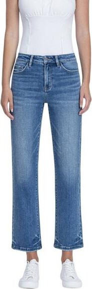 Flying Monkey Women's Straight Jeans Medium Wash 24 27