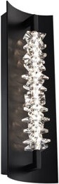Schonbek Beyond Bergy 1 Light Crystal LED Wall Sconce