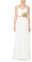 Thumbnail for your product : Notte by Marchesa 3135 Silk Chiffon Embellished Gown