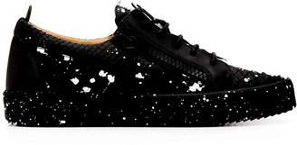 Giuseppe zanotti gail python effect sneakers Clearance