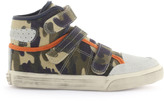 Thumbnail for your product : GUESS Velcro camouflage canvas trainers