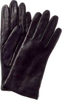 Lord & Taylor Cashmere-Lined Leather Gloves - ShopStyle