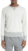 Thumbnail for your product : Todd Snyder Men's Variegated Stripe Sweatshirt