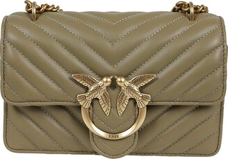 Pinko Green Handbags | Shop The Largest Collection | ShopStyle