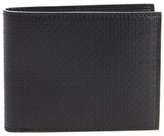 Thumbnail for your product : Ferragamo black logo embossed leather bi-fold wallet