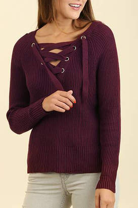 Umgee USA Long Sleeve Sweater
