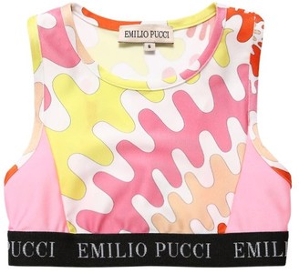Emilio Pucci Printed Lycra Top