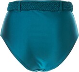 Thumbnail for your product : Duskii Océana belted high waisted bikini bottoms