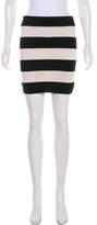 Thumbnail for your product : Theory Striped Mini Skirt