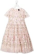 Thumbnail for your product : Needle & Thread Floral-Embroidered Tulle Dress