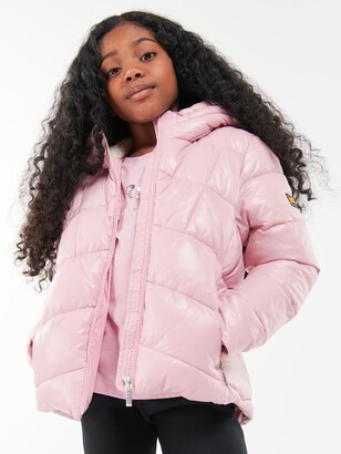 Barbour International Kids' Valle Quilted Jacket, Mid Pink - ShopStyle  Girls' Outerwear