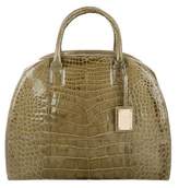 Thumbnail for your product : Oscar de la Renta Alligator Audley Bag