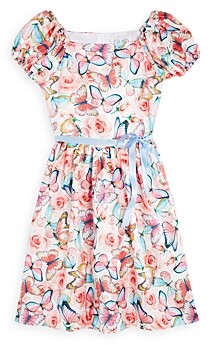 Girls Butterfly Sleeve Dress | Shop the world's largest collection 