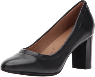 clarks artisan black pumps