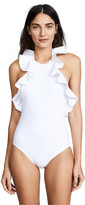 Thumbnail for your product : Karla Colletto Zaha High Neck One Piece