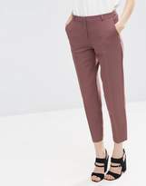 Thumbnail for your product : ASOS Ankle Grazer Cigarette Pants in Crepe