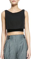 Thumbnail for your product : McQ Party Crop Top, Black