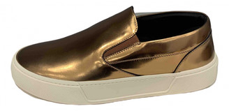 balenciaga gold shoes