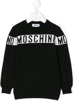 Thumbnail for your product : Moschino Kids intarsia logo sweater