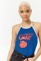 Thumbnail for your product : Forever 21 Cherry Coke Halter Top