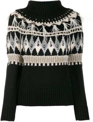 Twin-Set Fairisle Knit Sweater