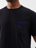 Thumbnail for your product : Loewe Logo-embroidery Cotton-blend Jersey T-shirt