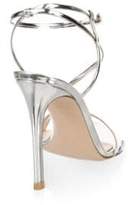 Thumbnail for your product : Gianvito Rossi Metallic Ankle-Strap Sandals