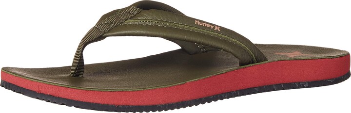 hurley lunar leather sandal