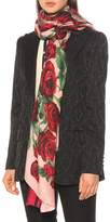 Thumbnail for your product : Dolce & Gabbana Modal and cashmere scarf