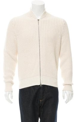 Acne Studios Chet Zip-Up Sweater