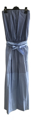 Semi-Couture Semicouture Blue Cotton Dresses