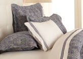 Thumbnail for your product : Ethan Allen Washed Linen Paisley Sham, Navy