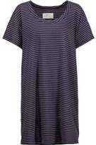 Thumbnail for your product : Current/Elliott The Slouchy Striped Cotton-Blend Mini Dress
