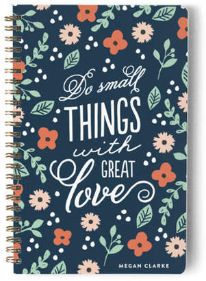 Minted Great Love Day Planner, Notebook, or Address Book