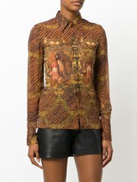 Thumbnail for your product : Jean Paul Gaultier Pre Owned Printed Sheer Shirt