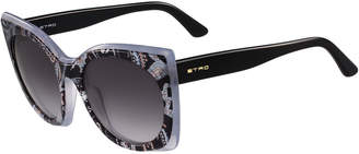 Etro Geometric Paisley Sunglasses