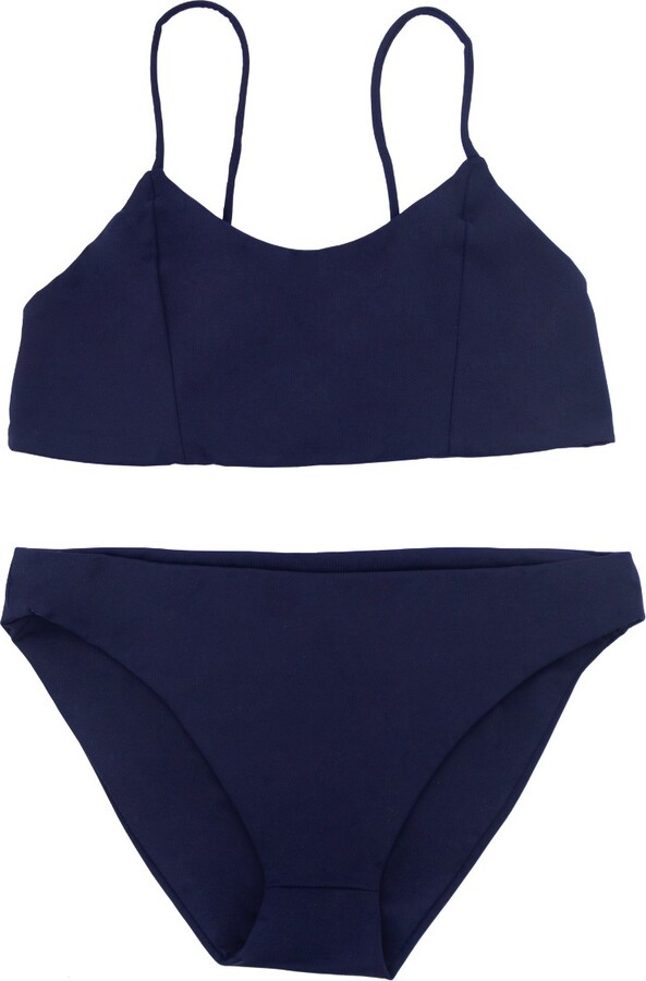 1 People Canggu Low Waist Bikini In Deep Sea Blue ShopStyle Two